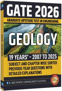 GATE Geology Book  - 2026 | Previous Year Solved Papers (2007 - 2025) with Detailed Solution | Chapter Wise Sorted Question Bank with Detailed Explanation | Best Seller PYQ Book for GATE Geology Exam in India | Two Brothers Publications