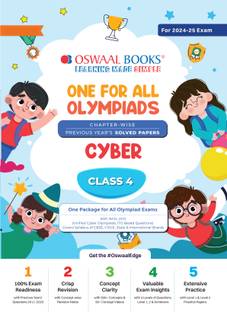 One for All Olympiads Previous Year Solved Papers_class 4_cyber_for 2024-2025 Exam