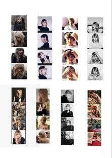 craft maniacs TAYLOR SWIFT SET OF 8 BLACK HURRAH MATT LAMINATED BOOKMARKS PAPER BOOKMARKS Bookmark