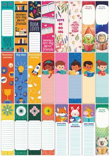 KREEPO Positive Quote Bookmark Paper Gift for Book Enthusiast Readers_k7 Bookmark Label Bookmark
