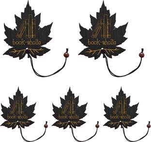 DI-KRAFT Wooden Leaf Paperback/Bookmark (Designed for inspiration through Unique Quotes) Bookmark Bookmark