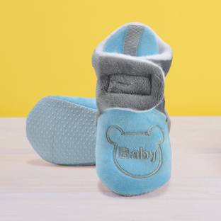 DASHNY Baby Boys & Girls 3 TO 12 Months Skin Friendly Comfortable Booties Booties