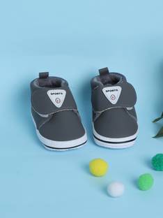 PureSole Stylish Baby boy Booties with Memory Foam Support Booties