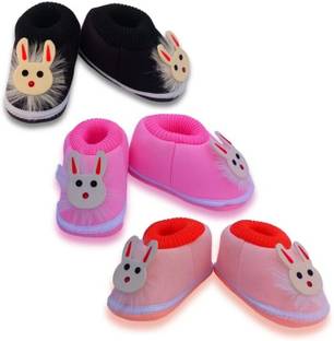 Tarun child care 3 To 12 Months Baby Boys & Baby Girls Soft Cotton Cute Booties