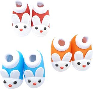 FITKNOT Cute Baby Booties / Baby Mittens / Newborn Baby Shoes for Boys & Girls Booties