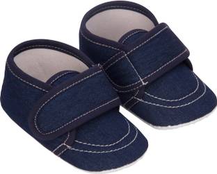 Daizy denim shoes with strap_navy blue Booties