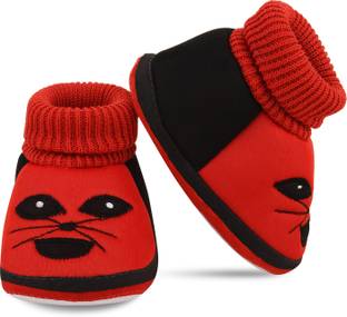 SMARTOTS Pack of 1 New Born Baby Shoes Skin-Friendly for 0-9 Months Baby Booties