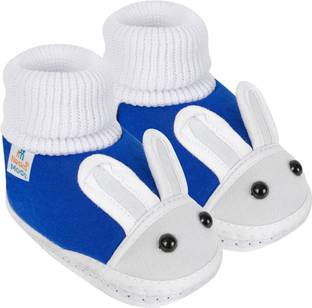 Neska Moda 12 To 18 Months Non Slip Rabbit Face Soft Cotton Baby Booties