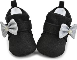 Star Fish Baby Girls 3 TO 9 Months Comfortable & Breathable Party wear Booties Booties