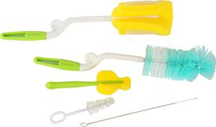 Adore 5PC Baby Milk Bottle Cleaning Brush set
