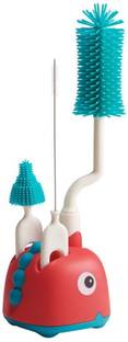 GUCHIGU 3Pcs Baby Bottle cleaner, Nipple cleaner with Straw and Nipple Cleaner Set