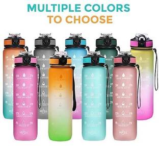 sksaless Motivational Fitness Sports Water Bottle