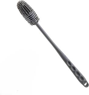 buybuddy Silicone Bottle Cleaning Brush Long Handle, Containers and Glass Cleaning Brush