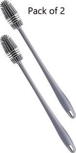 Winsumm Silicone Cleaning Brush Long Handle for cleaning Water Bottle,Vase and Glassware