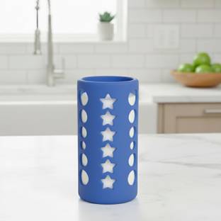 Safe-o-kid Silicone Baby Feeding Bottle Coverfor Insulated Protection, Large 250 Ml- Blue