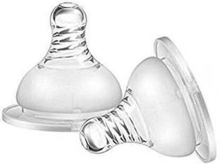 CHILD CHIC Wide Neck Nipple for All Kinds of Wide Mouth Feeding Bottles/Steel Feeders Fast Flow Nipple