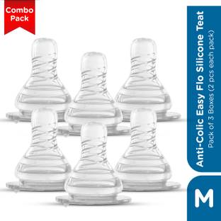 MeeMee Anti-Colic Easy Flo Silicone Teat Fast Flow Nipple