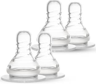 Cherilo Anti-Colic Classic Teat/Nipple for Slim Neck Bottle, Medium Flow, 3m+ Medium Flow Nipple