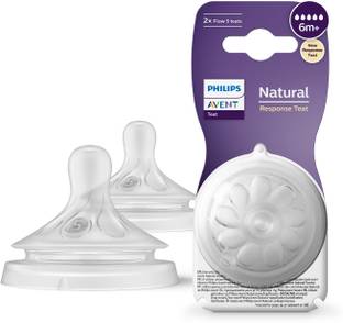 Philips Avent Natural Response Teat SCY965/02 | 6m+ age | Flow 5 | BPA free Fast Flow Nipple