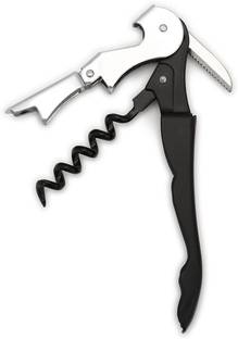 OHZEN Corkscrew Wine Opener Can Opener Bottle Opener (Pack of 1) Bottle Opener