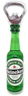 Craftology Heineken Acrylic Beer Bottle Opener with Fridge Magnet |Soda Opener| Cold Drink| Bottle Opener