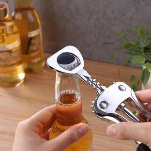 KhaanSaar Corkscrew Wine Opener Wine Bottle Opener Wine Opener Wing Corkscrew Bottle Opener