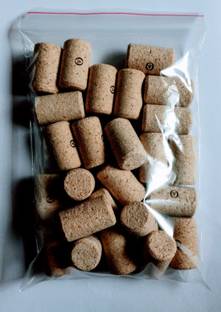 Kamaltara 38x24 Agglomerated Cork Cork, Wooden Bottle Stopper