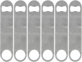 BARDECOR Stainless Steel Bottle Opener, Bar Blade Pack Of 6 Stainless Steel Bottle Stopper