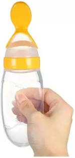 risebud Plastic Baby spoon feeding bottle Tongs