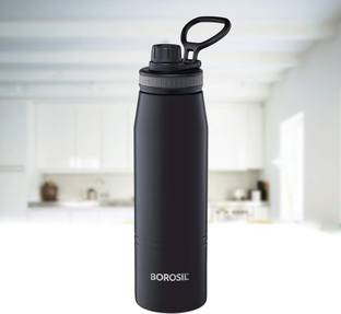 BOROSIL Stainless Steel Hydra Gosports Vacuum Insulated Flask Water Bottle 600 ml Flask 600 ml Flask