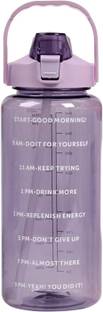 DHANVI ENTERPRISE Leakproof Durable BPA Free Non -Toxic Aesthetic Transparent Water Bottle 2000 ml Sipper