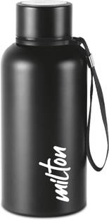 MILTON Aura 500 Thermosteel Water Bottle, ISI Certified, 24 Hr Hot and Cold 500 ml Flask