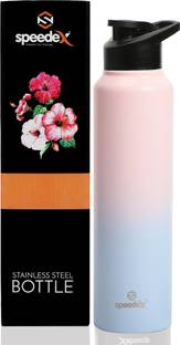 SPEEDEX Stainless Steel Water Bottle for fridge School Gym Home office Travel Boys Girls 1000 ml Bottle