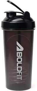 BOLDFIT Shaker Bottle Gym Bottle with Blender Gym Shaker 700 ml Leakproof Sipper Bottle 700 ml Plastic Shaker
