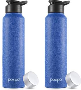 pexpo Sports & Fridge Stainless Steel Water Bottle,Chromo With Steel & Sipper Cap 950 ml Bottle