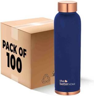 The Better Home Copper Water Bottle (950ml) |100% Pure Copper Bottle |BPA Free Hot & Cold Bottle 950 ml Copper Bottle
