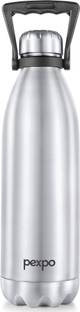 pexpo Echo 1800, Hot and Cold thermosteel Water Bottle With Carry Handle 1750 ml Flask