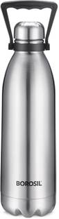 BOROSIL 1800ml Bolt 24 Hours Hot and Cold, Double Wall Vaccum Insulated Flask Bottle 1800 ml Bottle