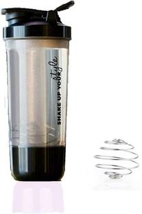 NIYAMKAAY 600 ml Plastic Shaker