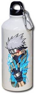 NorthVille Naruto Printed Aluminum Lightweight Multi purpose Water Bottle 750 ml Aluminium Shaker
