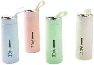 jbj steel 400 ml Glass, Plastic Flask