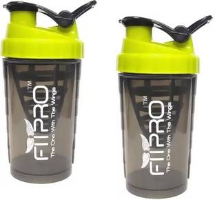 FitPro 500ML BUTTERFLY SHAKER BOTTLE FOR GYM 500 ml Shaker