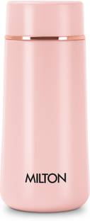 MILTON Starlit 270 Thermosteel Water Bottle, ISI Certified, 24 Hr Hot and Cold 270 ml Flask
