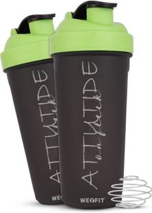 WErFIT Shaker Bottles For Protein Shake Gym Sipper Bottle for Men, Women, Boys, Girls 700 ml Plastic Shaker