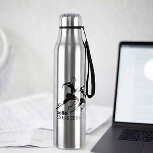 cello Goldie Stainless Water Bottle Set, 1000 ml Bottle