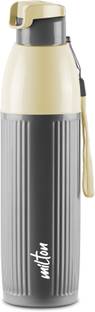 MILTON Steel Sierra 900 Insulated Inner Stainless Steel Water Bottle, 630 ml, Grey 630 ml Bottle