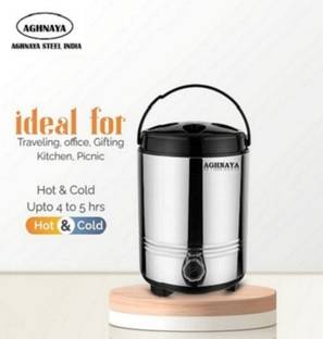 AGHNAYA 5 liter Hot Tea Flask/Water Jug I Non-Breakable I Easy to Clean and Maintain 5000 ml Flask