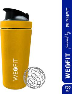 WErFIT Stainless Steel Gym Shaker Bottle for Protein Shake, Sports and Hiking 700 ml Shaker
