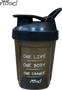 FitPro 400 Ml Mini Fuel Shaker With Blender Ball 400 ml Shaker