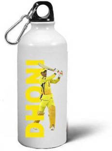 CHARMING Dhoni The Finisher l Printed Aluminium Sport Water Sipper Bottle 600 ml Aluminium Sipper